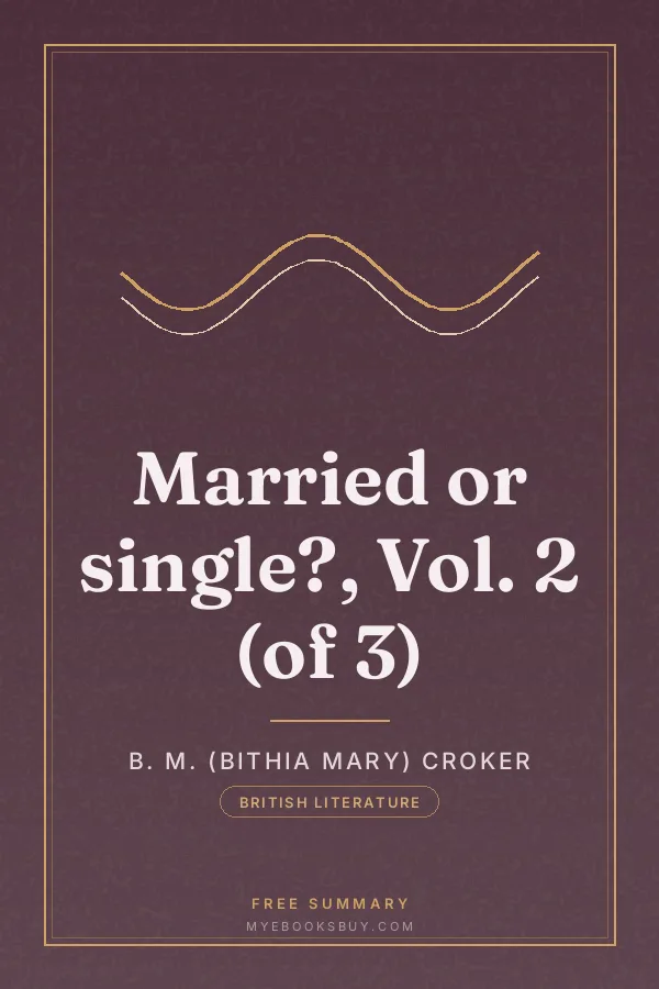 Cover of Married or single?, Vol. 2 (of 3)