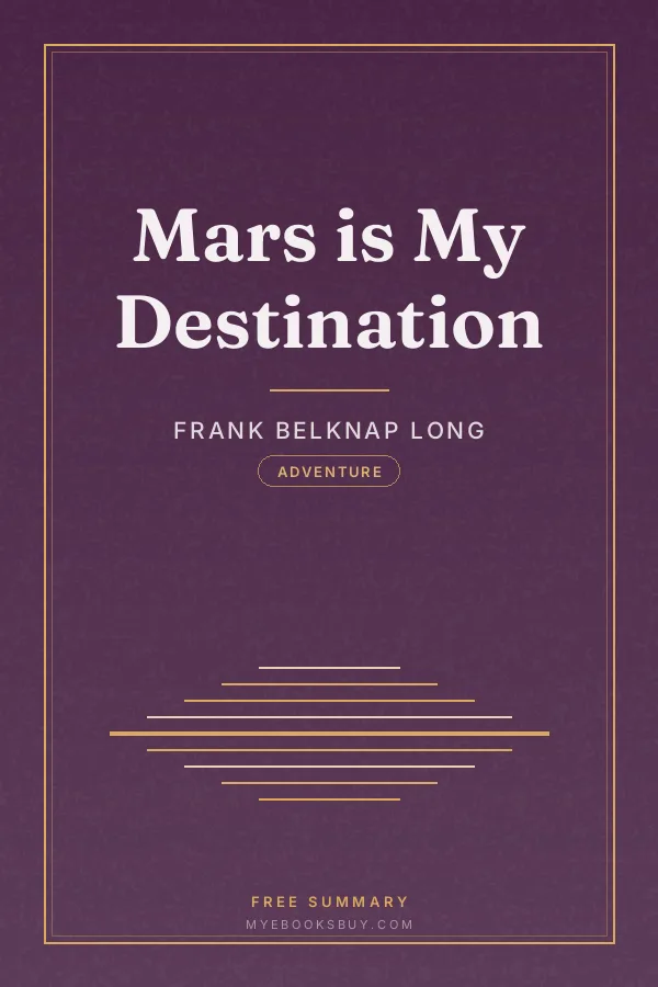 Cover of Mars is My Destination