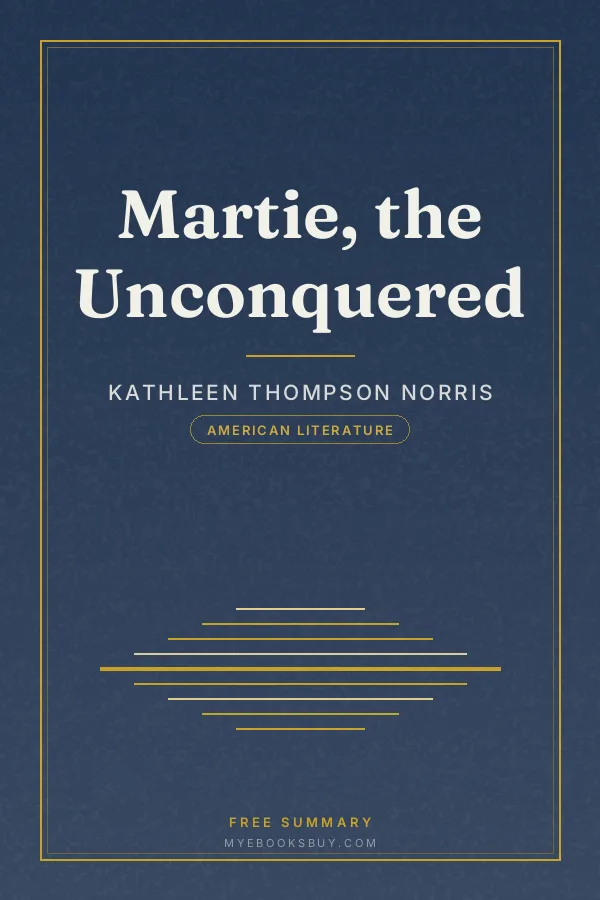 Cover of Martie, the Unconquered