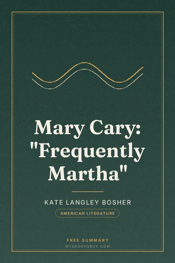 Cover of Mary Cary: "Frequently Martha"