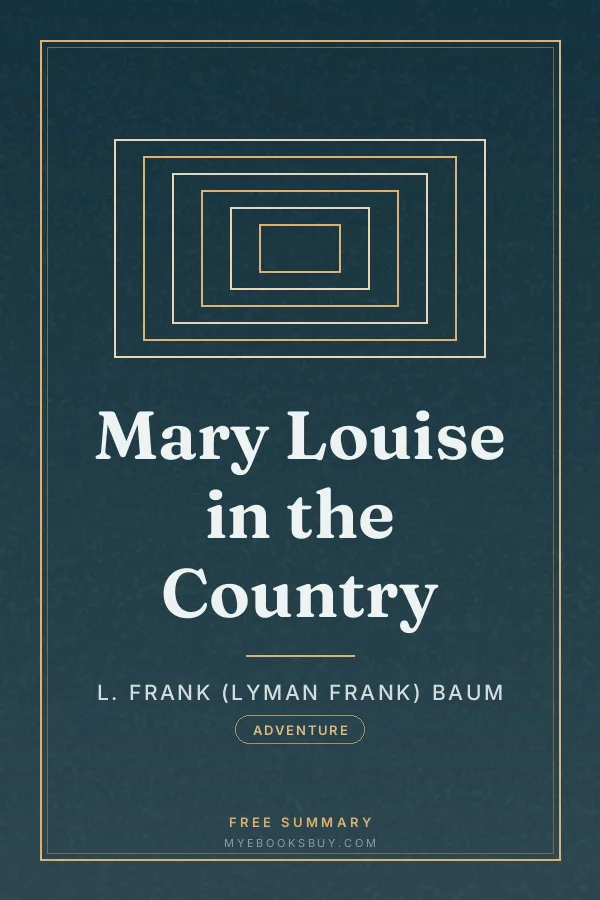 Cover of Mary Louise in the Country