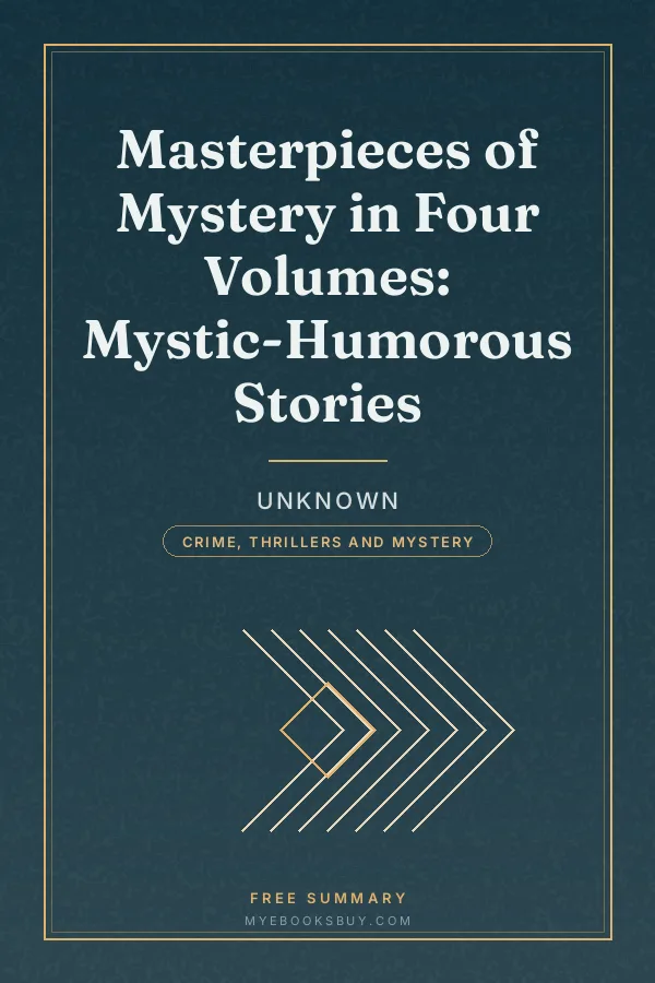 Cover of Masterpieces of Mystery in Four Volumes: Mystic-Humorous Stories