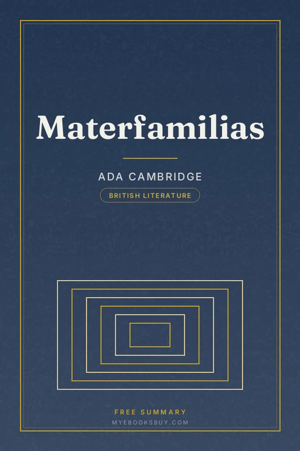 Cover of Materfamilias