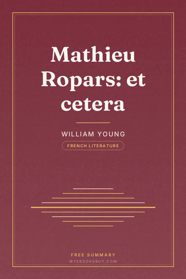 Cover of Mathieu Ropars: et cetera