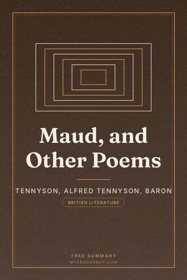Cover of Maud, and Other Poems