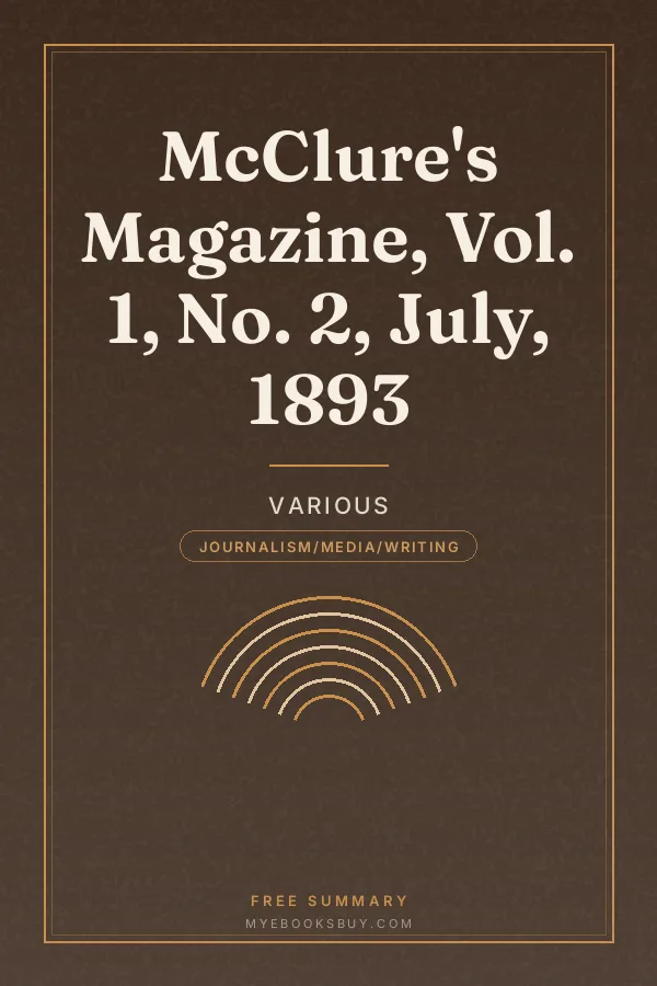 Cover of McClure's Magazine, Vol. 1, No. 2, July, 1893