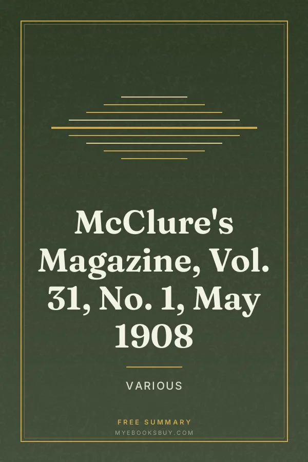 Cover of McClure's Magazine, Vol. 31, No. 1, May 1908