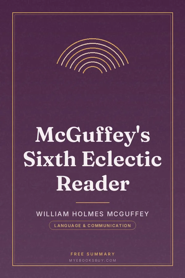 Cover of McGuffey's Sixth Eclectic Reader