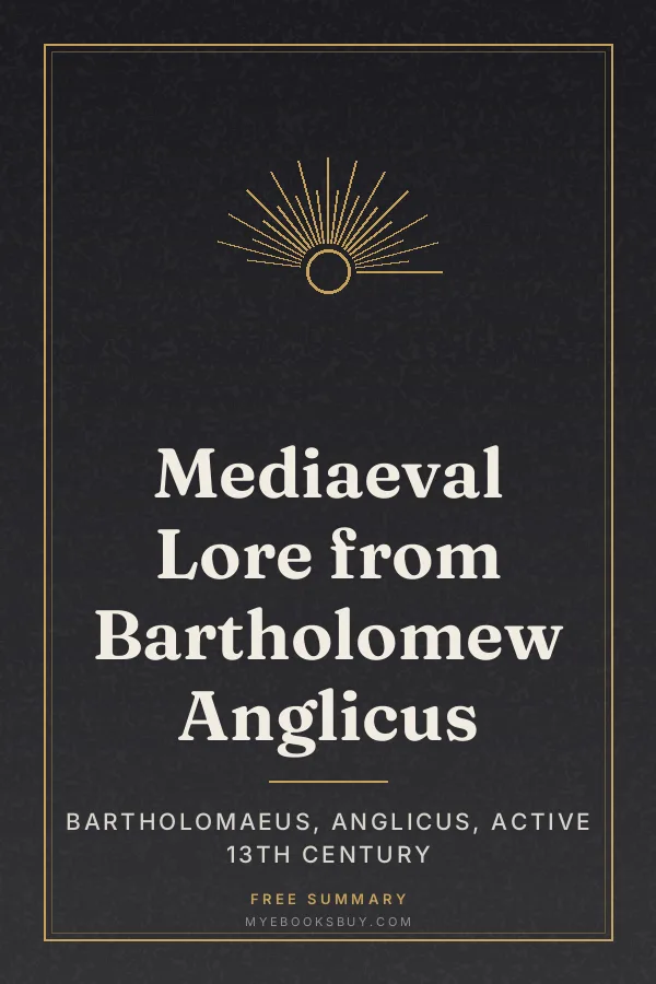 Cover of Mediaeval Lore from Bartholomew Anglicus