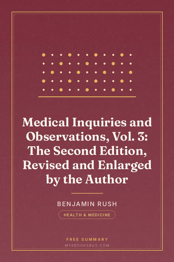 Cover of Medical Inquiries and Observations, Vol. 3: The Second Edition, Revised and Enlarged by the Author