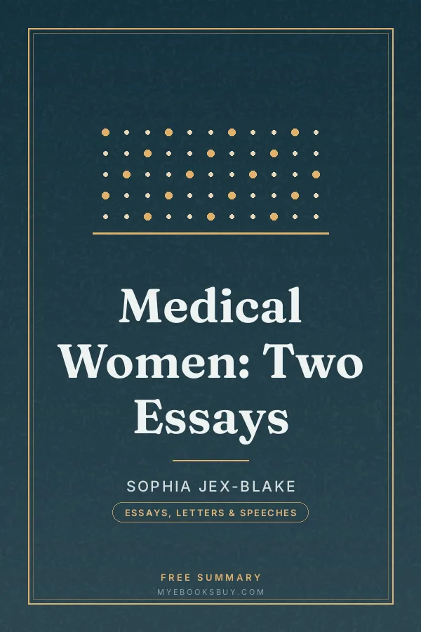 Cover of Medical Women: Two Essays