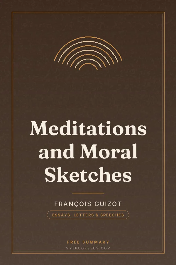 Cover of Meditations and Moral Sketches