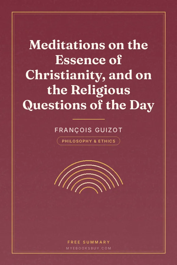 Cover of Meditations on the Essence of Christianity, and on the Religious Questions of the Day