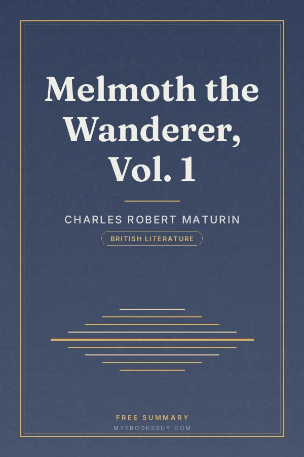 Cover of Melmoth the Wanderer, Vol. 1
