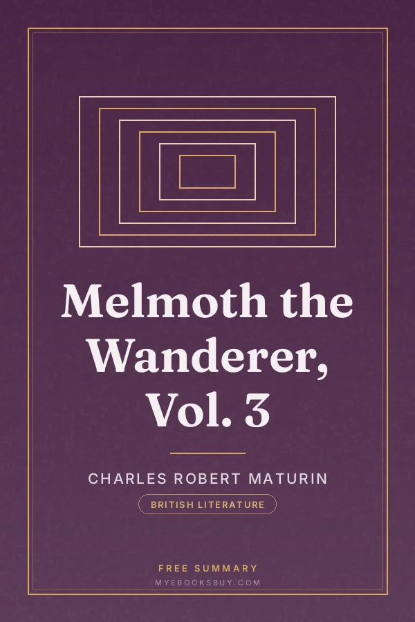 Cover of Melmoth the Wanderer, Vol. 3