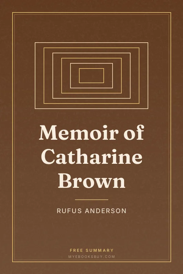 Cover of Memoir of Catharine Brown