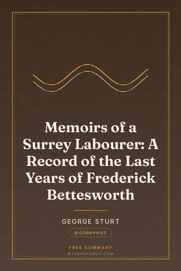 Cover of Memoirs of a Surrey Labourer: A Record of the Last Years of Frederick Bettesworth