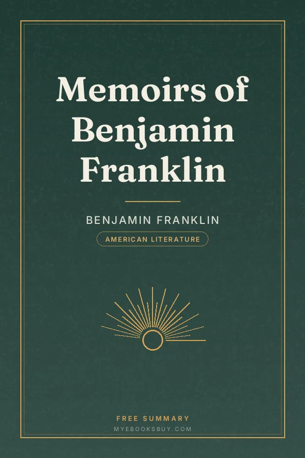Cover of Memoirs of Benjamin Franklin