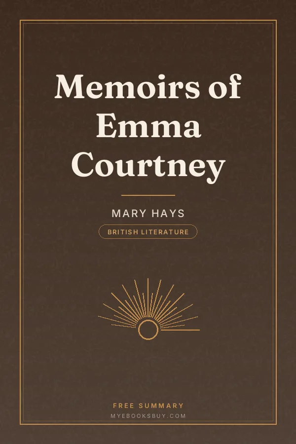 Cover of Memoirs of Emma Courtney