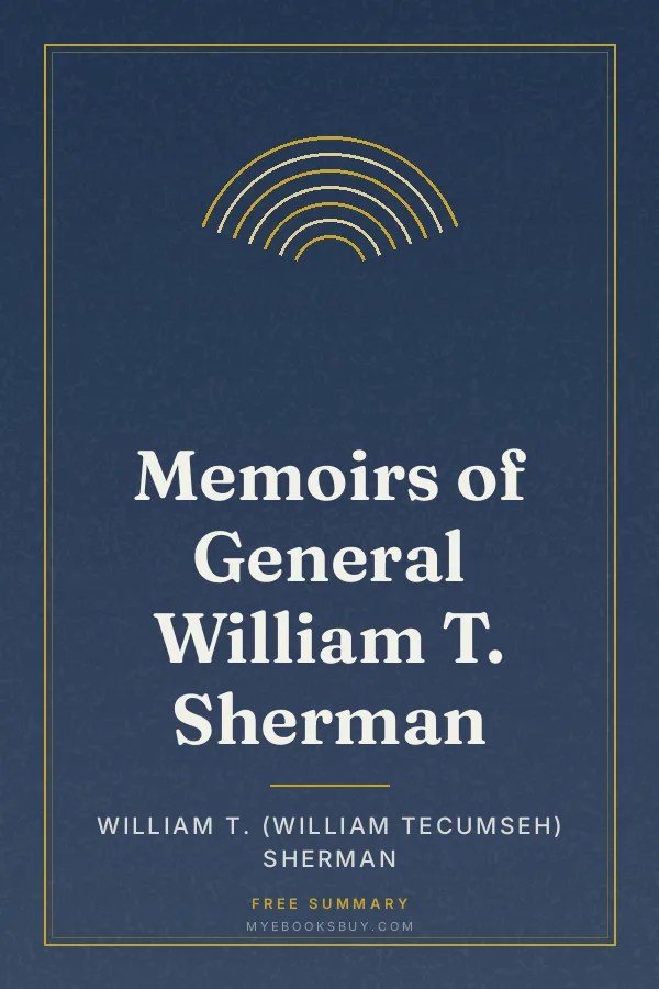 Cover of Memoirs of General William T. Sherman