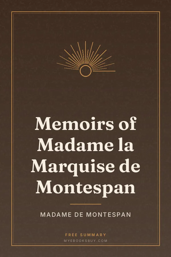 Cover of Memoirs of Madame la Marquise de Montespan