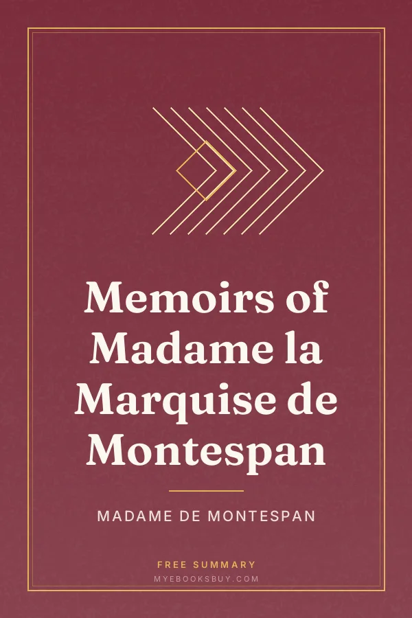 Cover of Memoirs of Madame la Marquise de Montespan