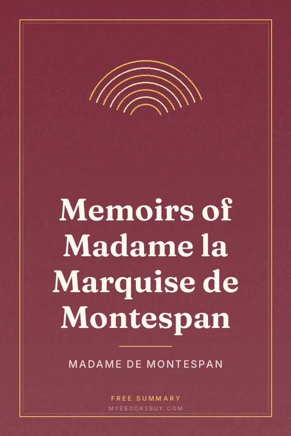 Cover of Memoirs of Madame la Marquise de Montespan