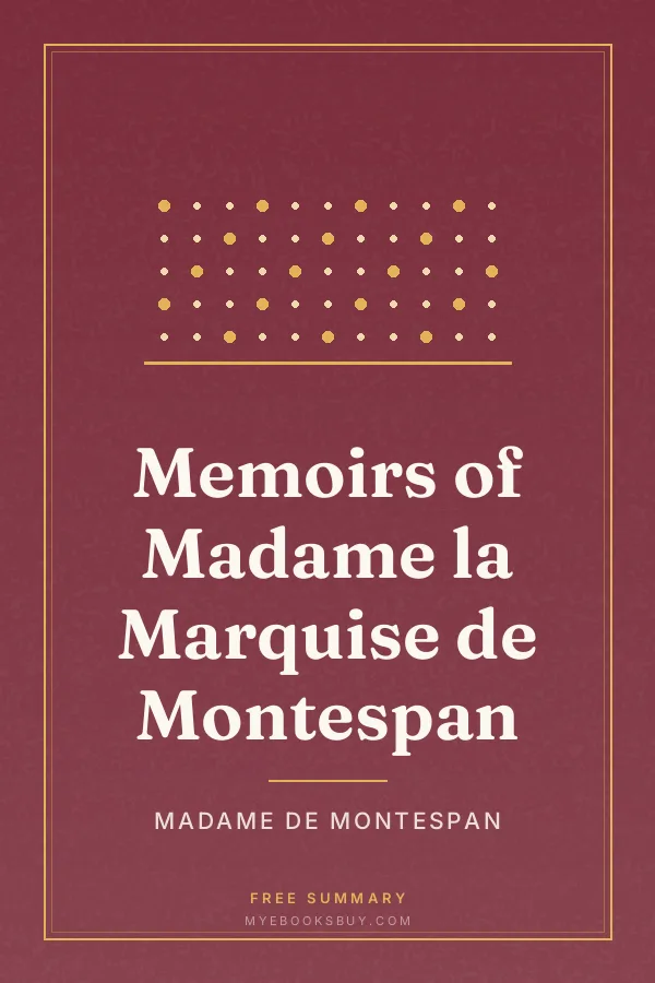 Cover of Memoirs of Madame la Marquise de Montespan