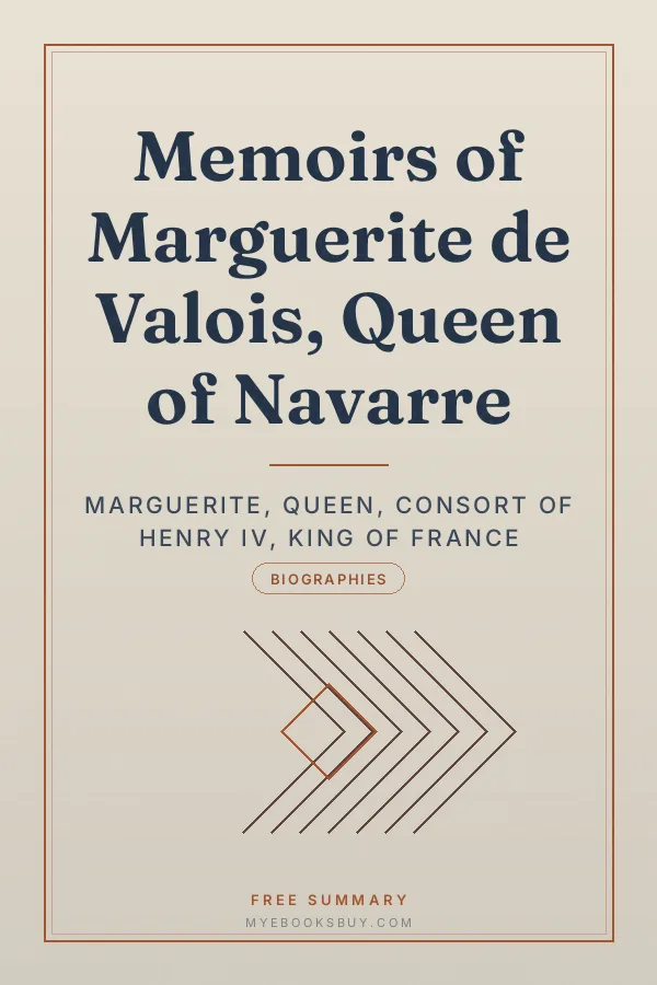 Cover of Memoirs of Marguerite de Valois, Queen of Navarre