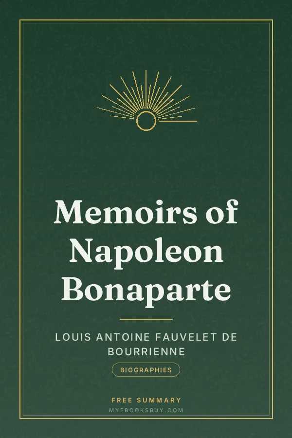 Cover of Memoirs of Napoleon Bonaparte