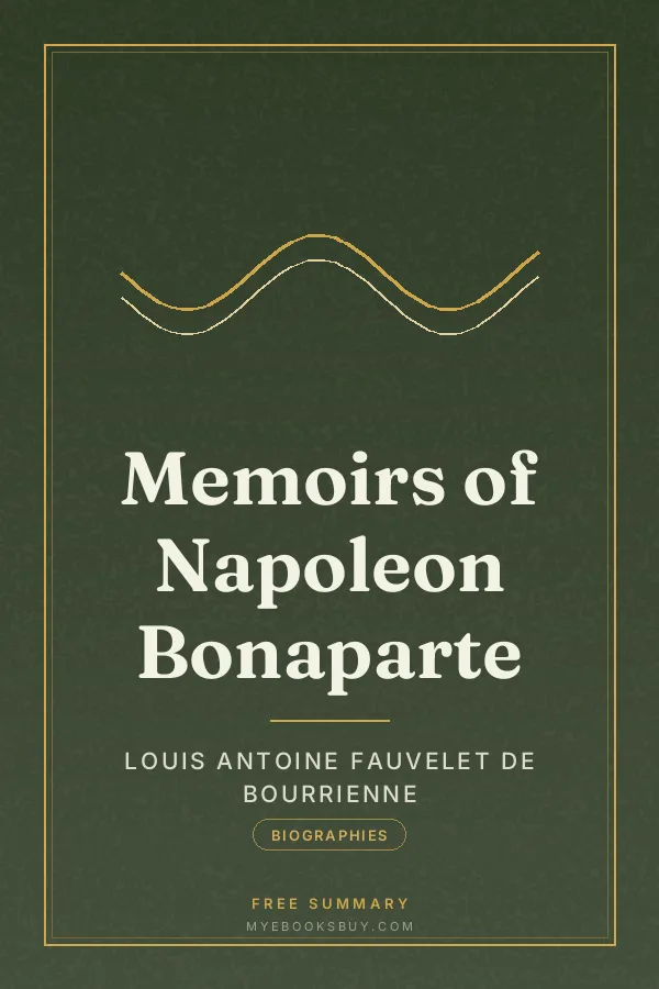 Cover of Memoirs of Napoleon Bonaparte