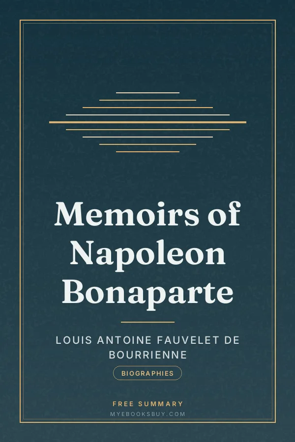Cover of Memoirs of Napoleon Bonaparte