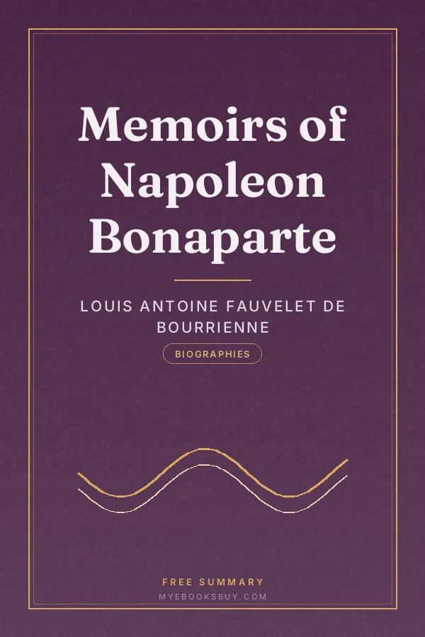Cover of Memoirs of Napoleon Bonaparte