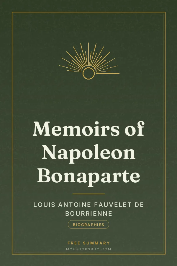 Cover of Memoirs of Napoleon Bonaparte