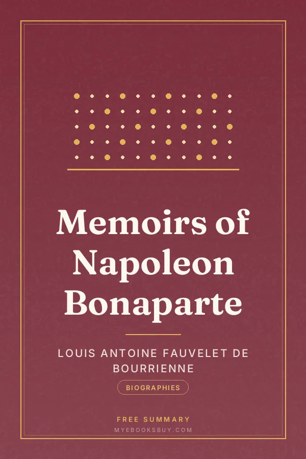Cover of Memoirs of Napoleon Bonaparte