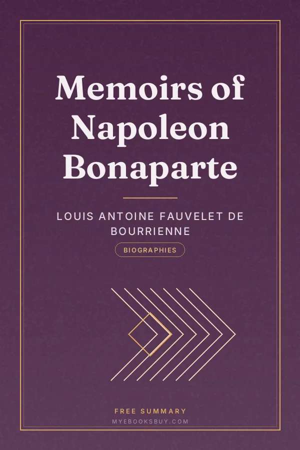 Cover of Memoirs of Napoleon Bonaparte