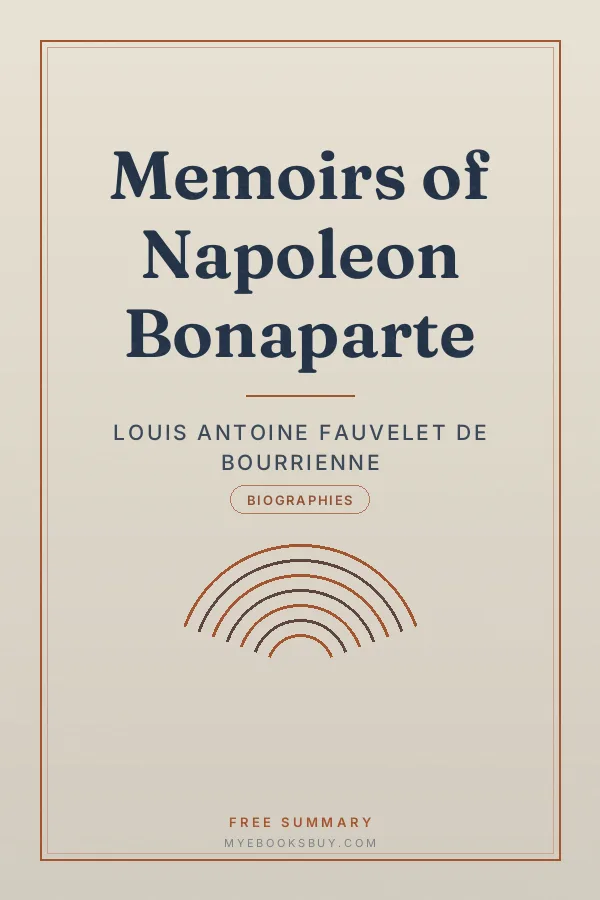 Cover of Memoirs of Napoleon Bonaparte