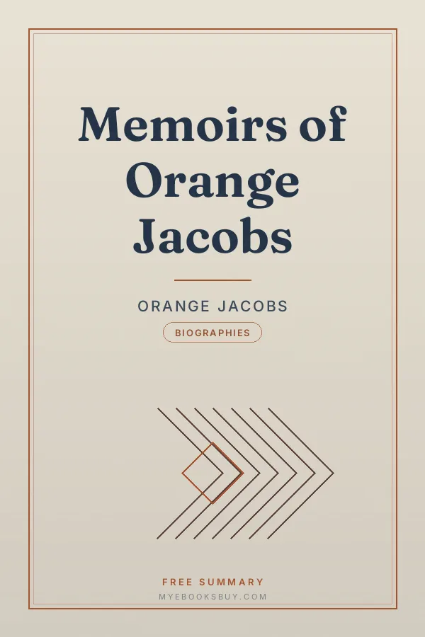 Cover of Memoirs of Orange Jacobs