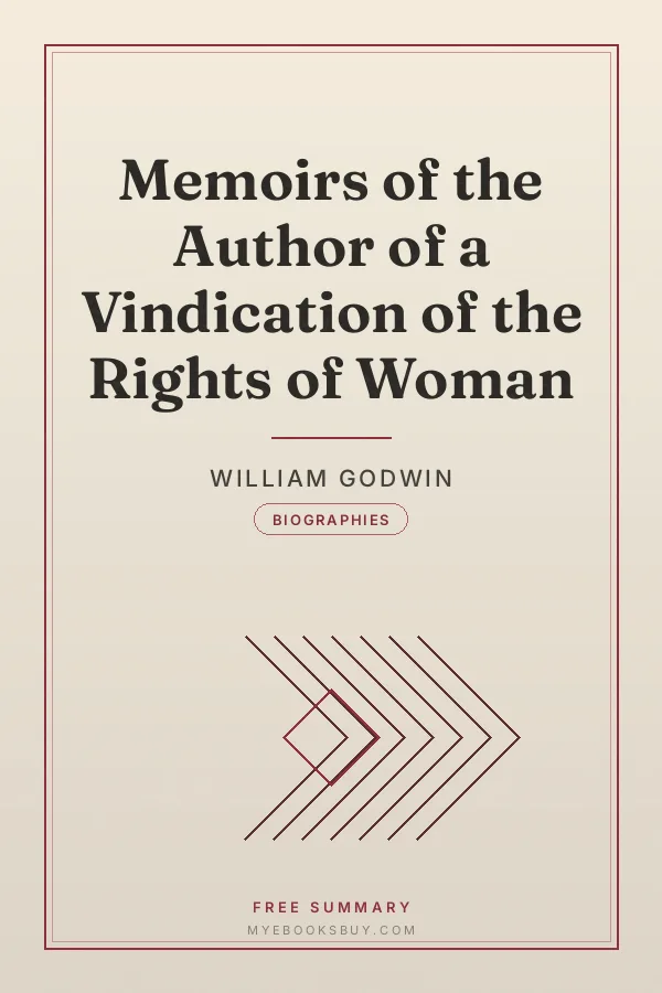 Cover of Memoirs of the Author of a Vindication of the Rights of Woman