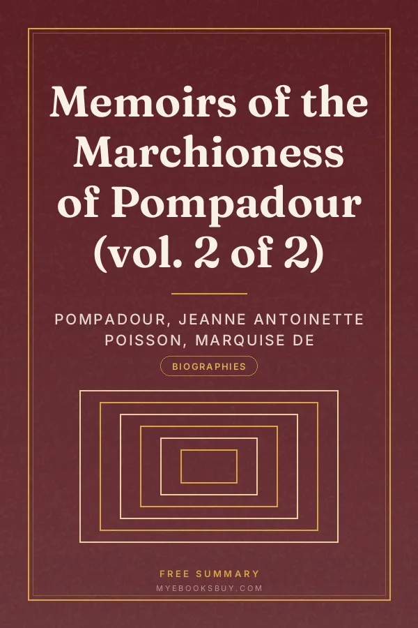 Cover of Memoirs of the Marchioness of Pompadour (vol. 2 of 2)