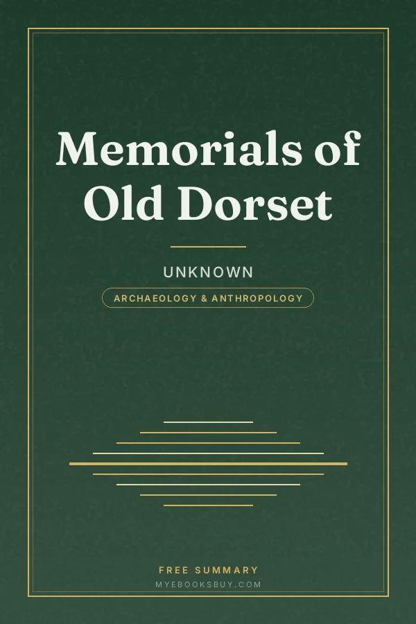 Cover of Memorials of Old Dorset