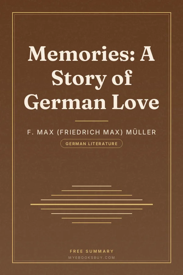 Cover of Memories: A Story of German Love