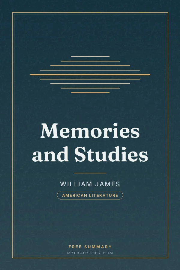 Cover of Memories and Studies