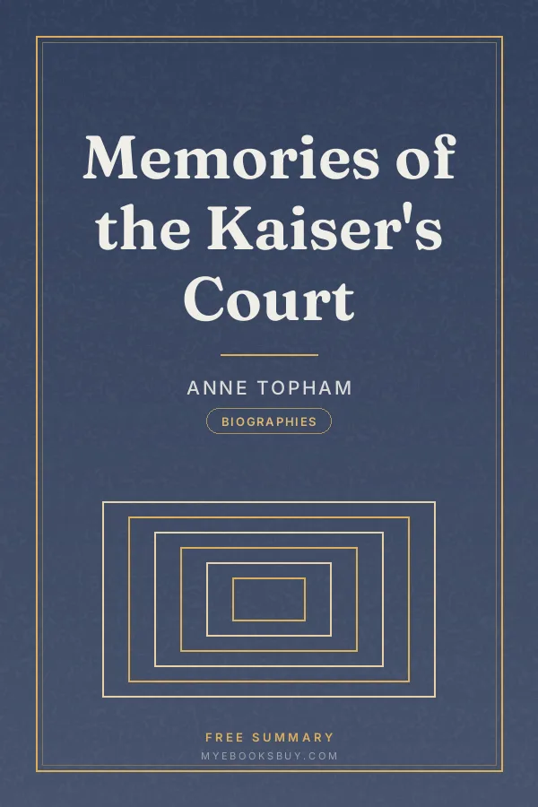 Cover of Memories of the Kaiser's Court