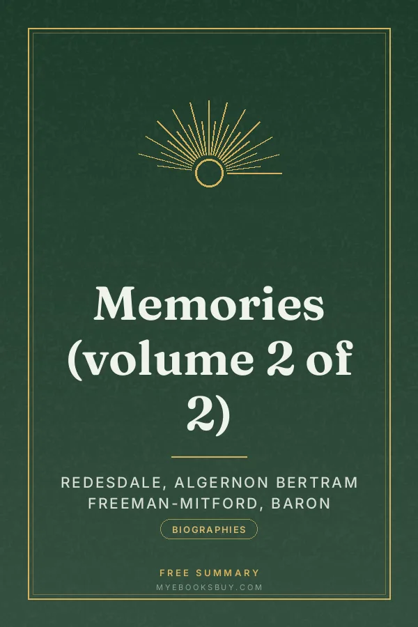 Cover of Memories (volume 2 of 2)