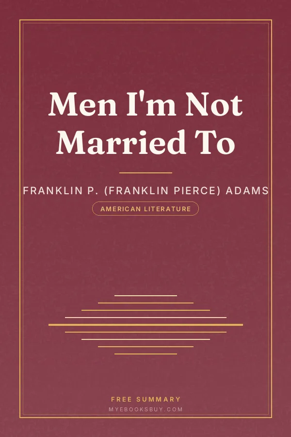 Cover of Men I'm Not Married To