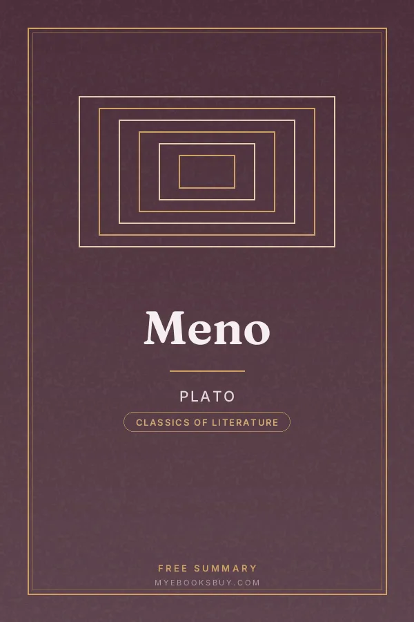 Cover of Meno