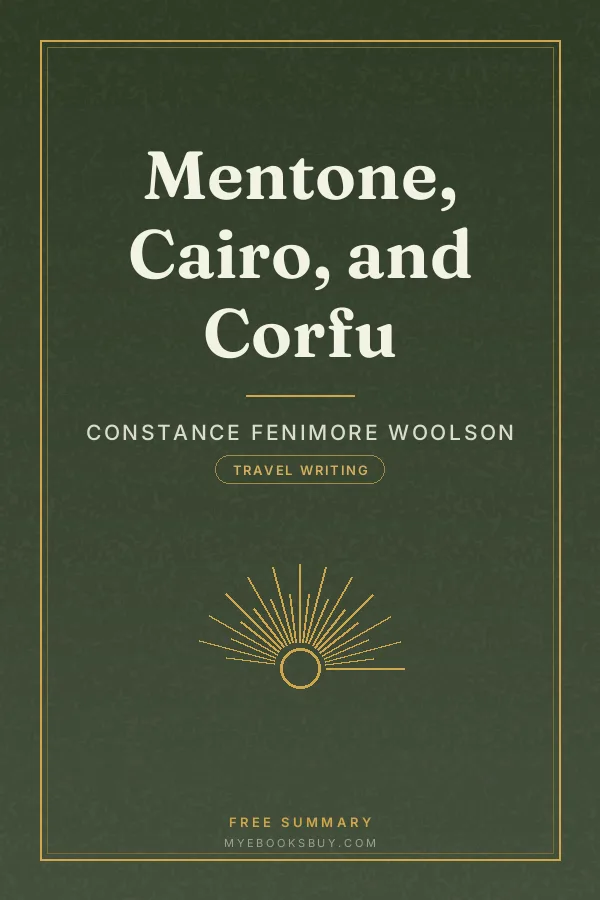 Cover of Mentone, Cairo, and Corfu