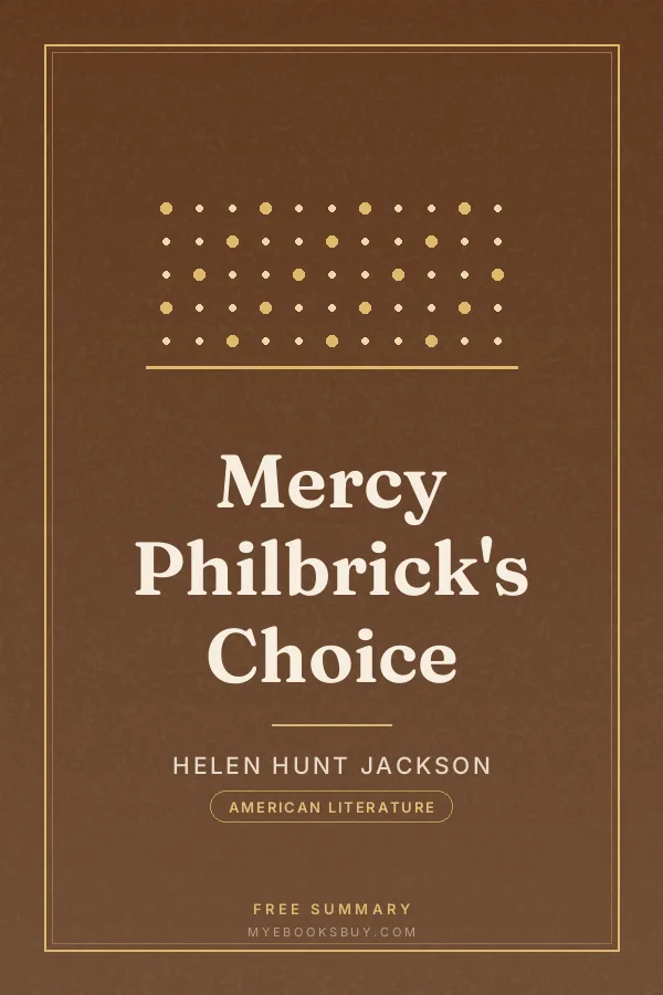 Cover of Mercy Philbrick's Choice