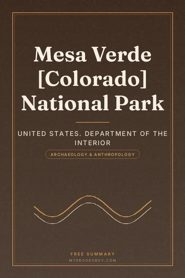 Cover of Mesa Verde [Colorado] National Park